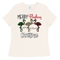 Bone Merry Flocking Christmas Ladies Tee - Bettercallsaul