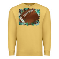 Antique Gold sports football background Premium Sweatshirt - Artiststas