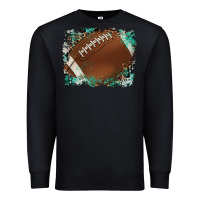 Black sports football background Premium Sweatshirt - Artiststas