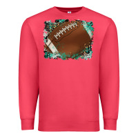 Cardinal sports football background Premium Sweatshirt - Artiststas