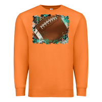 Carrot sports football background Premium Sweatshirt - Artiststas