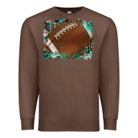 Chestnut sports football background Premium Sweatshirt - Artiststas