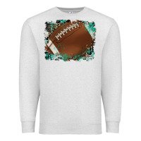 Oatmeal Heather sports football background Premium Sweatshirt - Artiststas