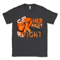 Smoke Her fight is our fight Kidney Cancer orange ribbon Classic Tee - NancyCooperArtShop