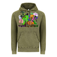Vintage Olive rt respiratory therapist halloween Vintage Hoodie - CowGirlArtShop