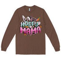 Chestnut One hoppy mama Easter Day Long Sleeve Tee - CowGirlArtShop