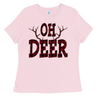 Bubblegum Pink Oh Deer tshirt Ladies Tee - Bettercallsaul