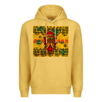 Antique Gold african mask tumbler Premium Hoodie - BundleAndBundleShop