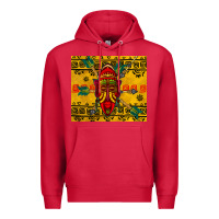 Cardinal african mask tumbler Premium Hoodie - BundleAndBundleShop