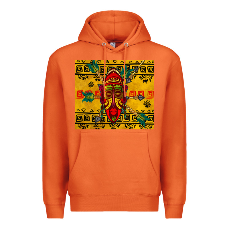 African Mask Tumbler Premium Hoodie by BundleAndBundleShop | Teevron