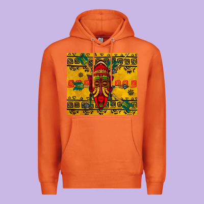 African Mask Tumbler Premium Hoodie Designed By Bundleandbundleshop