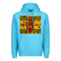 Ocean Blue african mask tumbler Premium Hoodie - BundleAndBundleShop