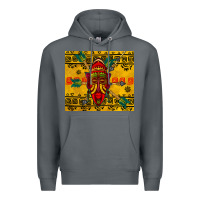 Rock african mask tumbler Premium Hoodie - BundleAndBundleShop