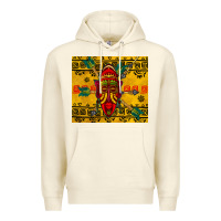 Sandshell african mask tumbler Premium Hoodie - BundleAndBundleShop