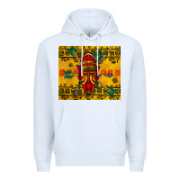 White african mask tumbler Premium Hoodie - BundleAndBundleShop
