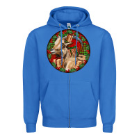 True Royal Spanish Goat Christmas Zipper Hoodie - LillyAllenDesigns