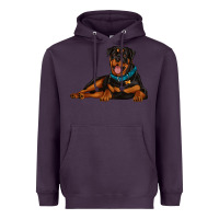 Plum rottweiler Heavyweight Hoodie - Artiststas