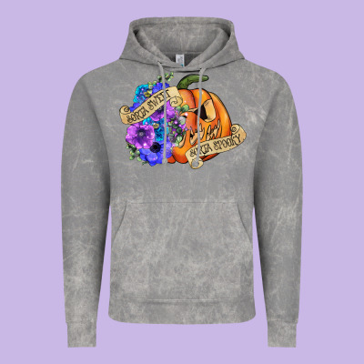 Sorta Sweet Sorta Spooky Vintage Hoodie Designed By Cowgirlartshop