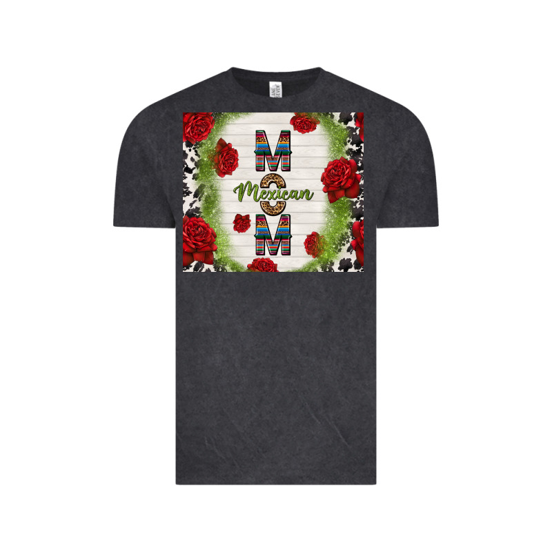 Mexican Mom With Roses Vintage Tee by TumblerDesignByShophia | Teevron