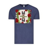 Vintage Denim mexican mom with roses Vintage Tee - TumblerDesignByShophia