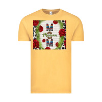 Vintage Mustard mexican mom with roses Vintage Tee - TumblerDesignByShophia