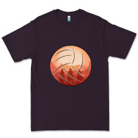 Plum Cowboy Sunset Volleyball Premium Tee - Bettercallsaul
