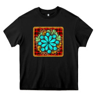 Black gemstone cactus christmas coaster Heavy Core Tee - JahusDesignShop