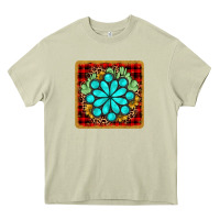 Mossy gemstone cactus christmas coaster Heavy Core Tee - JahusDesignShop
