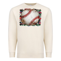 Sandshell sports baseball background Premium Sweatshirt - Artiststas