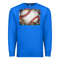 True Royal sports baseball background Premium Sweatshirt - Artiststas