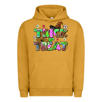 Pigment Peanut Butter trıck or treat Urban Hoodie - AdoDesignShop