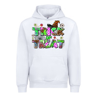 White trıck or treat Urban Hoodie - AdoDesignShop