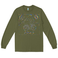 Army Green Bicycle Day 1943  LSD Acid Trip  Druffi gift Long Sleeve Tee - minhPixels