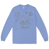 Colony Blue Bicycle Day 1943  LSD Acid Trip  Druffi gift Long Sleeve Tee - minhPixels