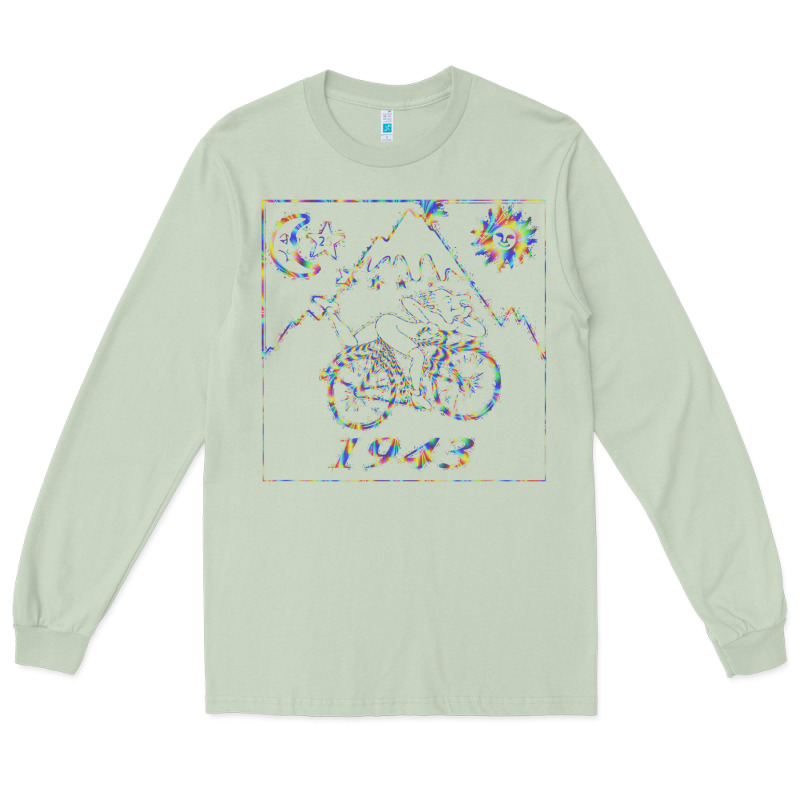 Bicycle Day 1943  Lsd Acid Trip  Druffi Gift Long Sleeve Tee by minhPixels | Teevron