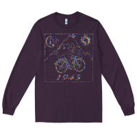 Plum Bicycle Day 1943  LSD Acid Trip  Druffi gift Long Sleeve Tee - minhPixels