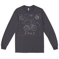 Smoke Bicycle Day 1943  LSD Acid Trip  Druffi gift Long Sleeve Tee - minhPixels