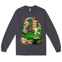 Smoke St. Patrick's Day animal truck Long Sleeve Tee - CowGirlArtShop