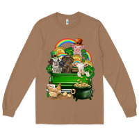 Toasted Coconut St. Patrick's Day animal truck Long Sleeve Tee - CowGirlArtShop