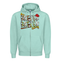 Seafoam hey batter batter swing Zipper Hoodie - SublimationCraftShop