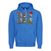 True Royal hey batter batter swing Zipper Hoodie - SublimationCraftShop