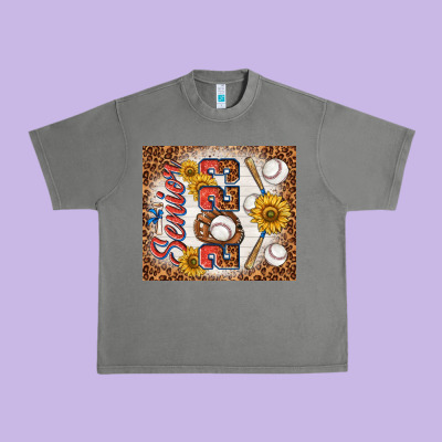 Senior 2023 Baseball Urban Heavy Tee Designed By Tumblerdesignbyshophia