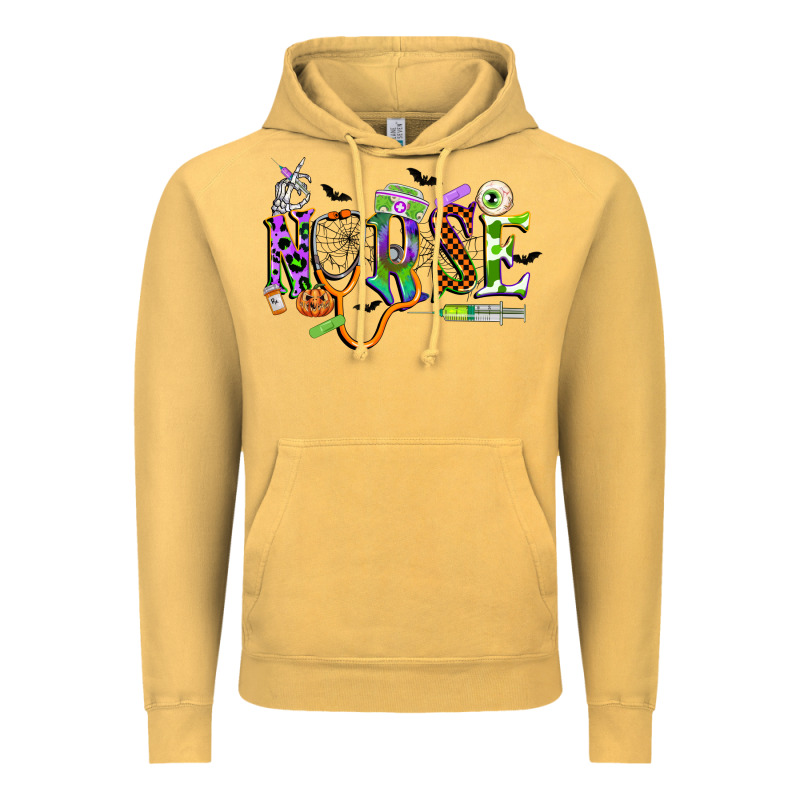 Halloween Nurse Vintage Hoodie by CowGirlArtShop | Teevron