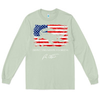 Matcha Don_t Tread On Florida Governor Ron DeSantis 2022 USA Flag Long Sleeve Tee - minhPixels