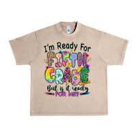 French Oak I'm ready for fifth grade but is it ready for me Urban Heavy Tee - RanaPortraitStore