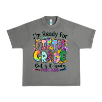 Tornado I'm ready for fifth grade but is it ready for me Urban Heavy Tee - RanaPortraitStore