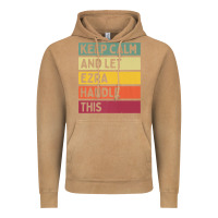 Vintage Camel Keep Calm And Let Ezra Handle This Funny Retro Quote Vintage Hoodie - minhPixels