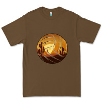 Cacao Desert Cactus Sunset Volleyball Premium Tee - Bettercallsaul