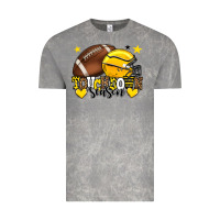 Cloud Rock Touchdown season American Football yellow team Vintage Tee - HowdyJamesFarm