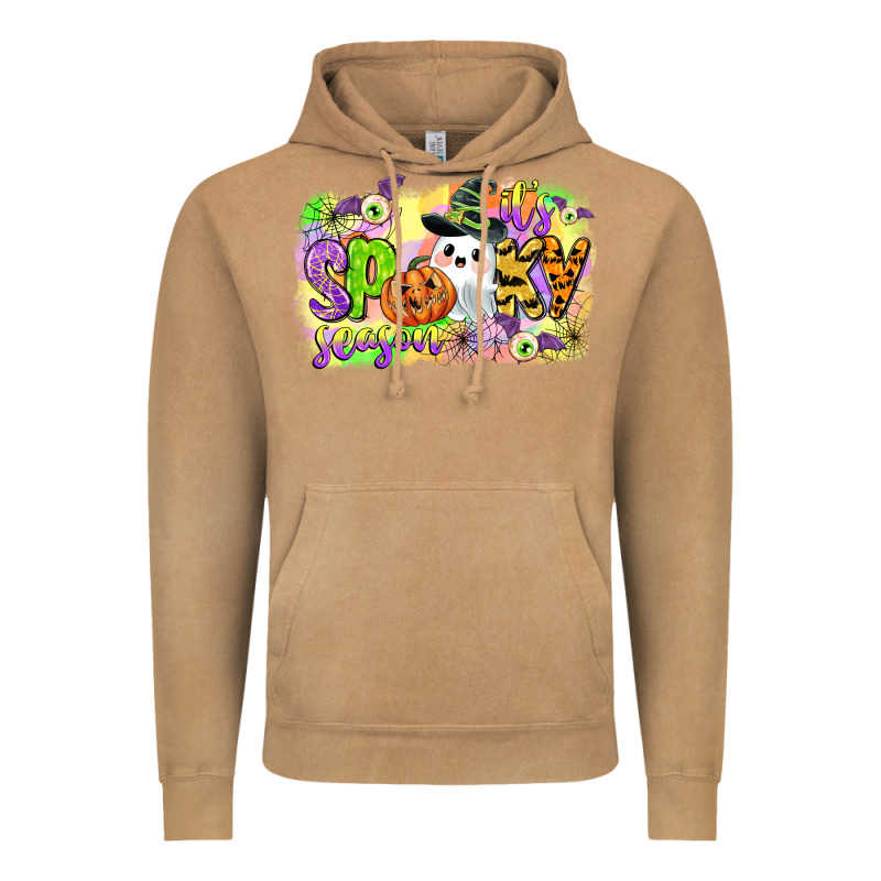 Its Spooky Season Vintage Hoodie by CowGirlArtShop | Teevron